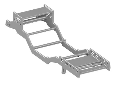 Titanium Automotive Chassis Frame 3D model