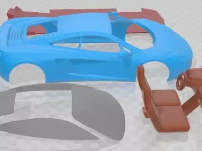 McLaren MP4 12C 2011 Printable Car 3D print model