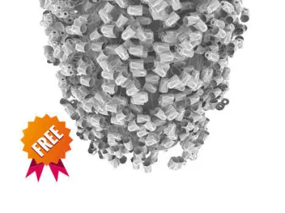 Pendant Light cascade ANGO Free 3D model