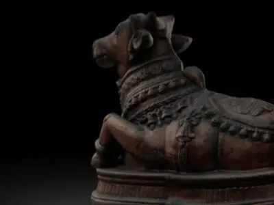 Nandhi Statue Photoscan 3D model