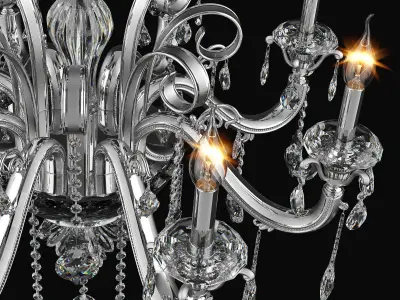 788084 Lusso Osgona Chandelier 3D model