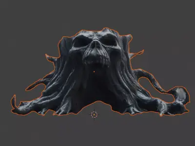 Monster Tree Trunk Free 3D model