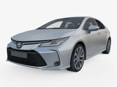 Car Toyota Corolla E210 Model 3D model