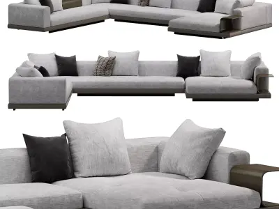 Connery Sofa By Minotti 3D model