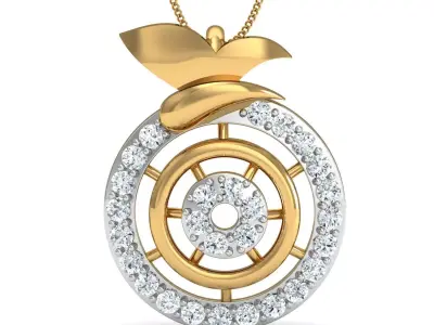 Diamond Locket Set 3D print model 25