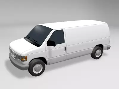 Panel Van 3D model