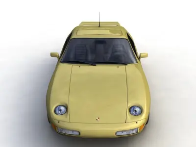 PORSCHE 928 GT 1991 3D model