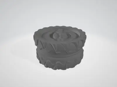  Batmobile Batman Car Tumbler  3D print model