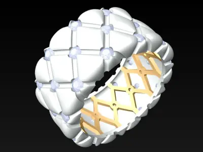 Diamond Ring  - N222239 3D print model