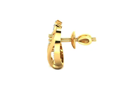 Women Earrings 3D print model