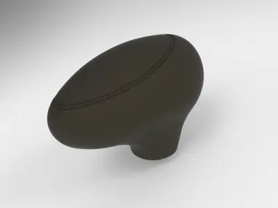 leather gear knob 3D print model