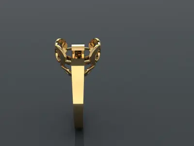 Dorica - Ring 3D print model