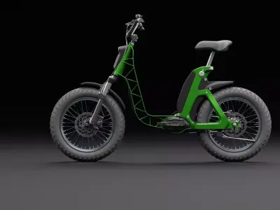 Electric Bicycle 3D model