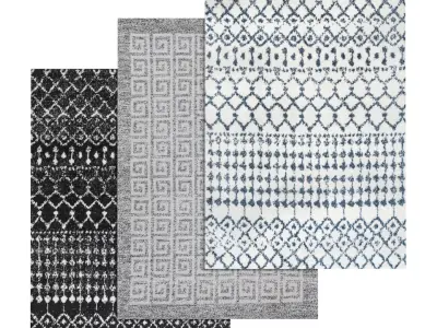 Rug Set 1405 3D model