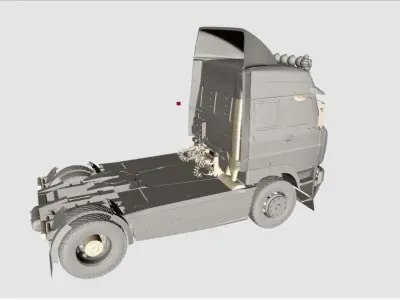  Liaz 300 MAXI Low-poly 3D model