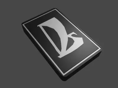 Lada logo  low poly export ready Low-poly 3D model