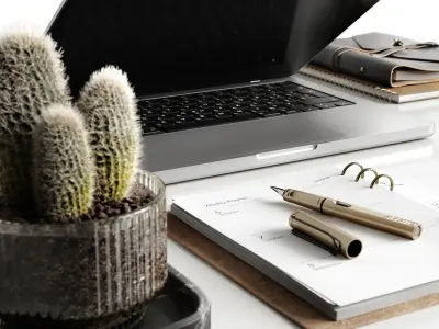 Barbed bubbles 3D model