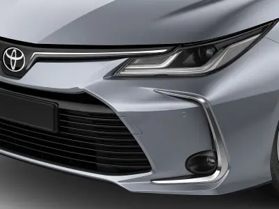 Toyota Corolla Sedan EU 2019 3D model