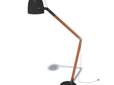 Butlers style stand lamp 3D model