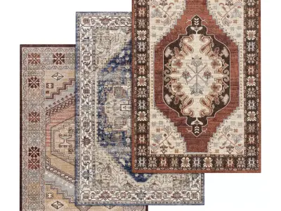 Rug Set 1494 3D model