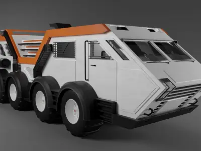 Arctic Truck 3D model