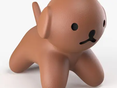 Snuffy Sitter 3D model