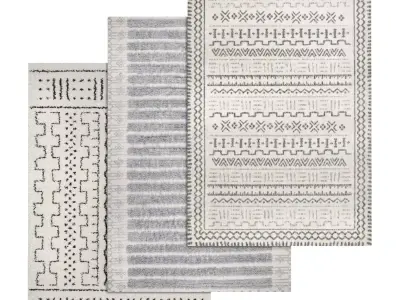Rug Set 1532 3D model