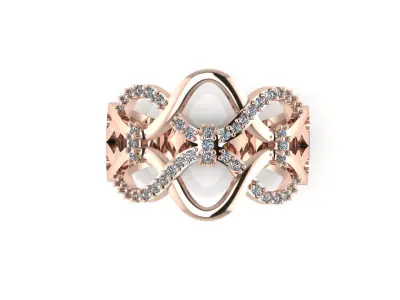 Jewelry Diamond Ring 3D print model purchase