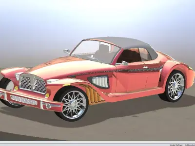 Classica  sports car 3D model