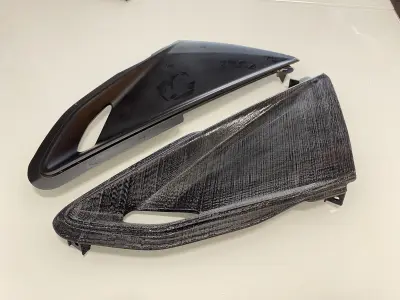 Kymcho Downtown body-air duct air intake FAIRINGS panels 3D print model