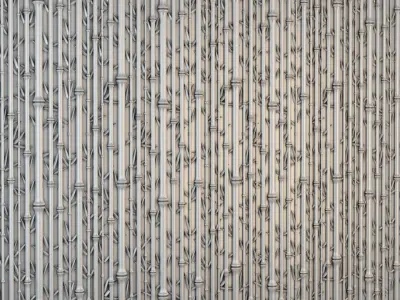 3d Wall 03 Bamboo 3D model