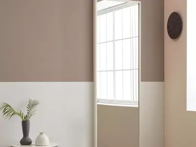 mirror wall-mounted - 730 natural 3D model