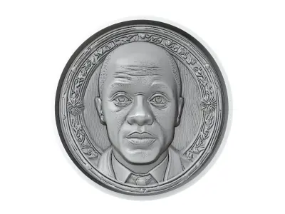 NGolo Kante Footballer Medallion 3D print model