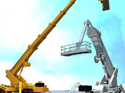 Wheeled Spider Platform 3D model