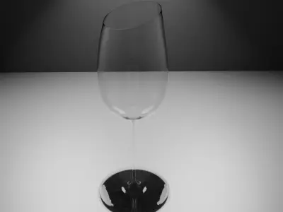 Wineglass wine glass Free 3D model