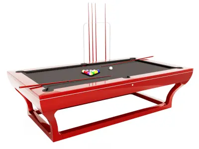 Billiard table RACE by Hermelin biliardi 3D model