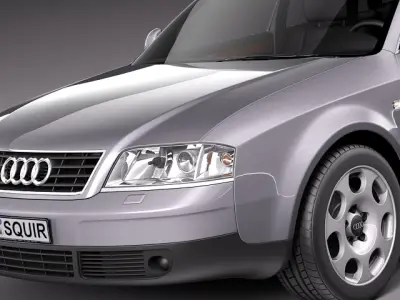 Audi A6 Avant 1997-2004 3D model