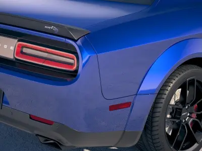 Dodge Challenger SRT Hellcat 2019 3D model