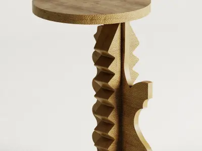 GUITAR SIDE TABLE Free 3D model