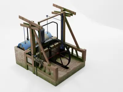 Steam Engine 3D model by kennedyjoan48