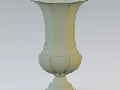 Garden urn planter40 3D model