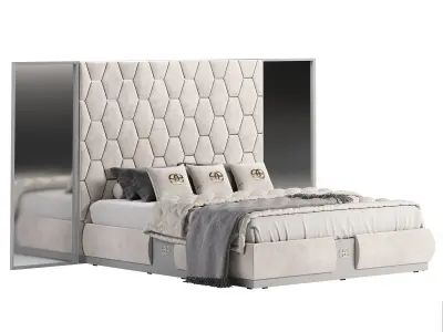 LUXOR Bed by Elve Luxury 3D model