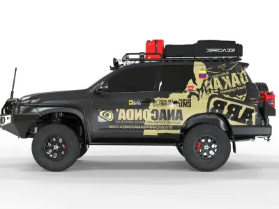 Toyota Prado 2018 ARB  3D model