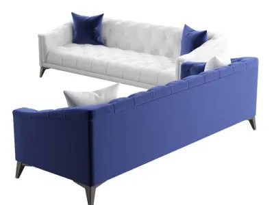 VELVET SOFA 3D model