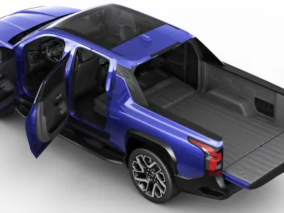 Electric Pick-up Silverado EV 2025 3D model