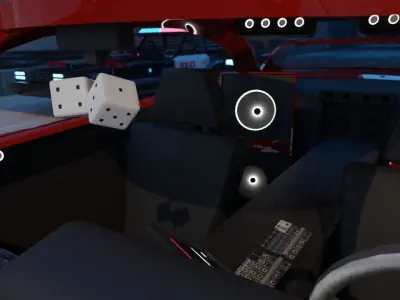 Supra and Cop car Ship version 3D model