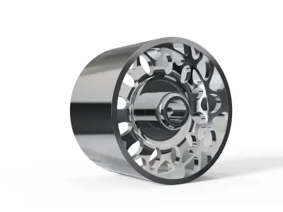 REAR forgiato Grano- DURO DUALLY WHEEL 3D print model