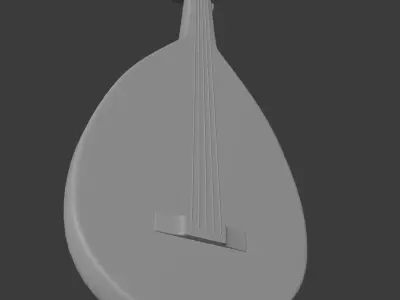 Arab Lute 3D print model