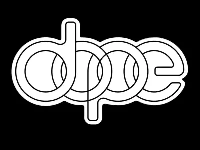 Dope Neon Sign 3D model