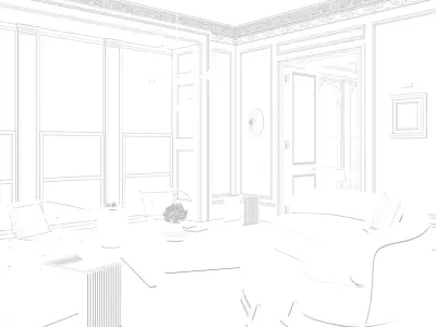 Banda Design European Style Apartment 3D model